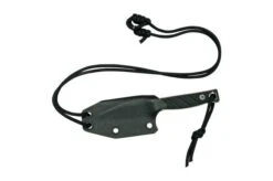 Medford Medford Necromancer S35VN, Tumbled Blade, Black G10 Handle, Neck Knife -Knife MF 22 NM 01 07 medford