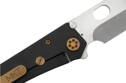 Medford 187 DP, D2 Tumbled Blade, PVD Handle Pocket Knife -Knife MF 23 187 01 05 medford