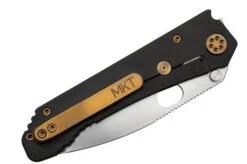Medford 187 DP, D2 Tumbled Blade, PVD Handle Pocket Knife -Knife MF 23 187 01 07 medford