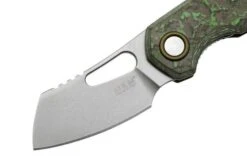 MKM Isonzo FX03-2CJ Cleaver Stonewashed, Jungle Wear Carbon Fibre Pocket Knife, Jesper Voxnaes Design -Knife MMK FX03 2CJ 03 mkm