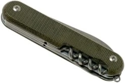 MKM Malga 6 Green Canvas Micarta MP06-GC Pocket Knife -Knife MMK MP06 GC 04 mkm knives