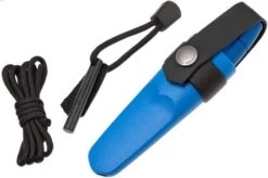 Morakniv Mora Eldris Blue 12631 Necker With Luxury Sheath And Firesteel -Knife MO12631 07 mora eldris mo12631 07