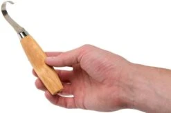 Morakniv Hook Knife 164 Spoon Knife, Left-handed, With Sheath -Knife MO13386 05 mora knives