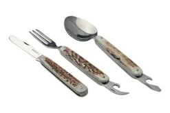 Mercury Trip Set 992-5DC Stag, Outdoor Cutlery -Knife MY992 5DC 03 mercury