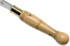 Nontron No. 22 Turning Ferrule, Boxwood, Ball Shape NN22BO Pocket Knife -Knife NN22BO 06 nontron