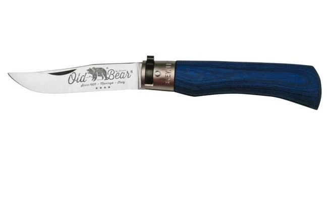 Old Bear Classical Blue L, 9307-21-MBK Pocket Knife 3 Old Bear Classical Blue L, 9307-21-MBK Pocket Knife