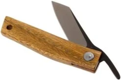 Ohta FK5 Higonokami-pocket Knife, Palo Santo Wood -Knife OHTA OFF FK5 PS 06 ohta higonokami ohta off fk5 ps 06