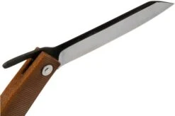 Ohta FK9 Higonokami-pocket Knife, Natural Canvas Micarta -Knife OHTA OFF FK9 M N 06 ohta knives