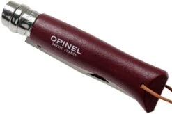 Opinel Trekking No. 08RV Pocket Knife, Burgundy 12 Opinel Trekking No. 08RV Pocket Knife, Burgundy -Knife OP002213 04 opinel