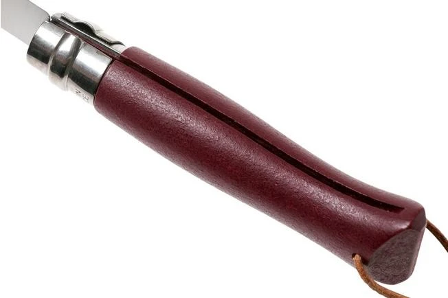 Opinel Trekking No. 08RV Pocket Knife, Burgundy 7 Opinel Trekking No. 08RV Pocket Knife, Burgundy - Image 5