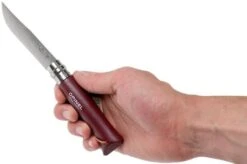 Opinel Trekking No. 08RV Pocket Knife, Burgundy 15 Opinel Trekking No. 08RV Pocket Knife, Burgundy -Knife OP002213 07 opinel
