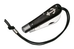 Otter Anchor Knife 172 LB Large Carbon, Smoked Oak, Stainless Anchor, Leather Strap, Pocket Knife 12 Otter Anchor Knife 172 LB Large Carbon, Smoked Oak, Stainless Anchor, Leather Strap, Pocket Knife -Knife OR172LB 04 otter