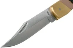 Old Timer Cave Bear 7OT Pocket Knife, With Leather Sheath -Knife OT7OT 03 schrade old timer