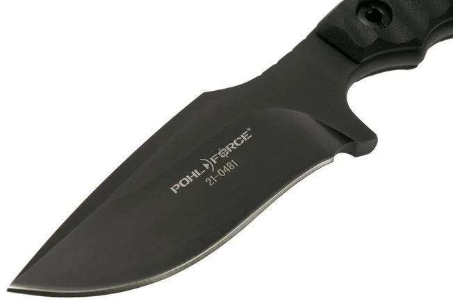 Pohl Force Compact Two Black 6032 Fixed Knife, Dietmar Pohl Design 5 Pohl Force Compact Two Black 6032 Fixed Knife, Dietmar Pohl Design - Image 3