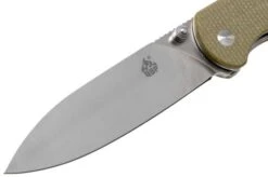 QSP Knife Parrot QS102-G Light Green Micarta, Pocket Knife -Knife QS102 G 03 qsp