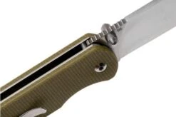 QSP Knife Parrot QS102-G Light Green Micarta, Pocket Knife -Knife QS102 G 06 qsp