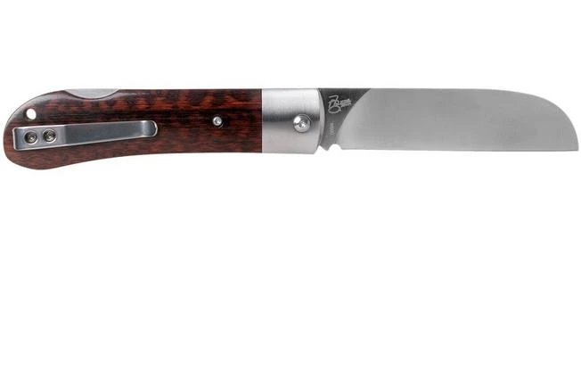 QSP Knife Worker QS128-C Wood Handle Pocket Knife, Arthur Brehm Design 4 QSP Knife Worker QS128-C Wood Handle Pocket Knife, Arthur Brehm Design - Image 2