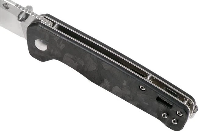 QSP Knife Penguin QS130-T Shredded Carbon Fibre G10, Pocket Knife 9 QSP Knife Penguin QS130-T Shredded Carbon Fibre G10, Pocket Knife - Image 7