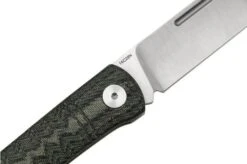 QSP Knife Hedgehog QS142-B, Denim Blue Micarta, Slipjoint Pocket Knife -Knife QS142 B 05 qsp