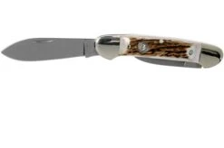 Robert Klaas US Canoe 95mm Stag Horn 2506-251 Pocket Knife -Knife RS2506 251 03 robert klaas