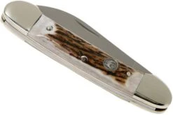 Robert Klaas US Canoe 95mm Stag Horn 2506-251 Pocket Knife -Knife RS2506 251 04 robert klaas
