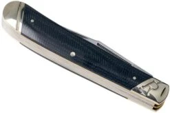 Rough Ryder Trapper Denim RR2182 Carbon Slipjoint Pocket Knife -Knife RY2182 04 rough ryder