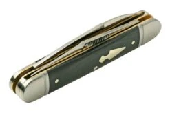 Rough Ryder Reserve Hedgehog D2 Black Micarta, RRR005 Slipjoint Pocket Knife -Knife RYR005 05 roughryder