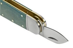 Rough Ryder Reserve Rhino Toe Denim Micarta, RRR006 Slipjoint Pocket Knife -Knife RYR006 04 roughryder