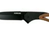 Schrade Fixed Knife 4" Drop Point 1124286 Tan & Black FRN Pocket Knife