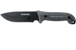 Schrade Frontier 5" Fixed Blade SCHF51M Micarta, 1095 Carbon Steel, Fixed Knife With Sharpening Stone & Firesteel