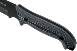 Schrade Frontier 7" Fixed Blade SCHF52M Micarta, 1095 Carbon Steel, Fixed Knife With Sharpening Stone & Firesteel -Knife SCHF52M 05 schrade