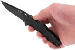 SOG Salute Mini Black FF1101-CP -Knife SOG FF1101 CP 08 sog salute mini sog ff1101 cp 08