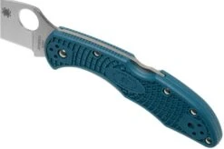 Spyderco Delica 4 Wharncliffe K390 C11FPWK390 Pocket Knife -Knife SPC11FPWK390 07 spyderco