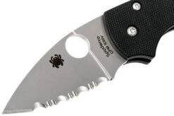 Spyderco Lil' Native Compression Lock C230GS Serrated Pocket Knife -Knife SPC230GS 03 spyderco spc230gs 03
