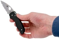 Spyderco Lil' Native Compression Lock C230GS Serrated Pocket Knife -Knife SPC230GS 08 spyderco spc230gs 08