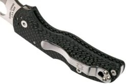 Spyderco Native 5 Fluted Carbonfiber S90V C41CFFP5 Pocket Knife -Knife SPC41CFFP5 05 spyderco spc41cffp5 05