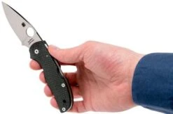 Spyderco Native 5 Fluted Carbonfiber S90V C41CFFP5 Pocket Knife -Knife SPC41CFFP5 08 spyderco spc41cffp5 08