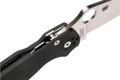Spyderco Paramilitary 2 Left Handed C81GPLE2 Pocket Knife -Knife SPC81GPLE2 06 spyderco spc81gple2 06
