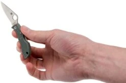 Spyderco Ladybug Foliage Green LFGP3 Pocket Knife -Knife SPLFGP3 07 spyderco