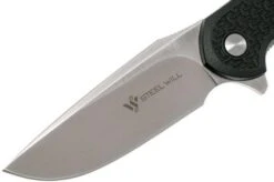 Steel Will Cutjack C22-1BK Black FRN, D2 Blade Pocket Knife -Knife SWK C22 1BK 03 steel will swk c22 1bk 03