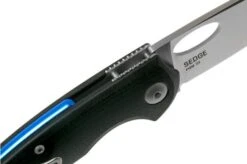 Steel Will Sedge F19M-10 Satin, Black Pocket Knife -Knife SWK F19M 10 06 steel will knives