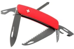 Swiza D06 Swiss Pocket Knife, Red