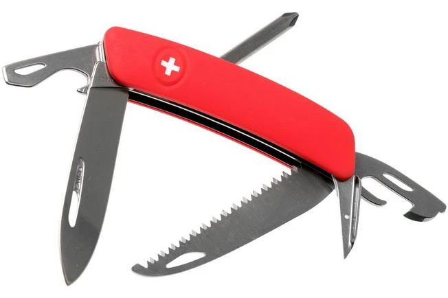 Swiza D06 Swiss Pocket Knife, Red 3 Swiza D06 Swiss Pocket Knife, Red