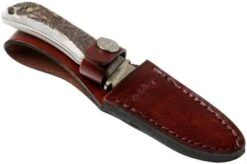 Uncle Henry Stag Horn Fixed Blade 2202UH Hunting Knife 1085923 -Knife UH1085923 07 schrade uncle henry