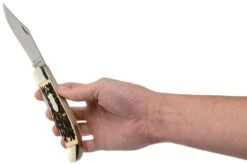 Uncle Henry Folding Hunter 227UH Slipjoint Pocket Knife -Knife UH227UH 05 schrade uncle henry