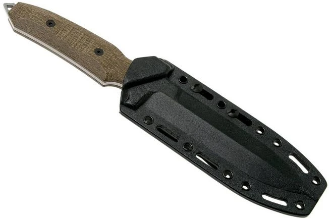 Viper Fearless VT4018CG Sleipner Stonewashed, Green Canvas Micarta, Fixed Knife, Rumici Design 8 Viper Fearless VT4018CG Sleipner Stonewashed, Green Canvas Micarta, Fixed Knife, Rumici Design - Image 6