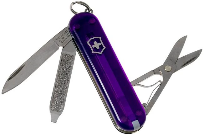 Victorinox Classic SD Translucent Colours, Persian Indigo 0.6223.T29G Swiss Pocket Knife 3 Victorinox Classic SD Translucent Colours, Persian Indigo 0.6223.T29G Swiss Pocket Knife