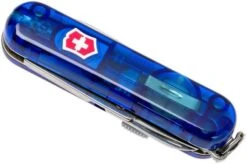 Victorinox Signature Lite, Swiss Pocket Knife, Transparant Blue -Knife VT0 6226 T2 05 victorinox vt0 6226 t2 05