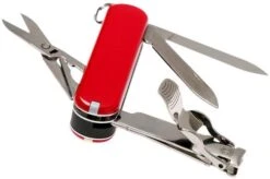 Victorinox Nail Clip 580, Swiss Pocket Knife, Red -Knife VT0 6463 03 victorinox vt0 6463 03