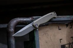 WE Knife Streak 818D Tan G10, Pocket Knife -Knife WK818D 20 sfeerfoto